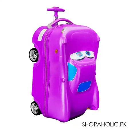 Cars Trolley Bag, Purple, 95311 - Main Image