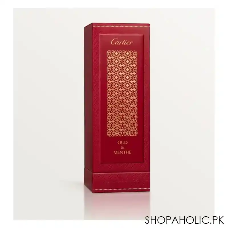 cartier oud & menthe perfum spray, for men & women, 75ml image2