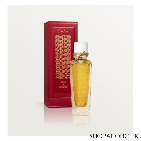 cartier oud & menthe perfum spray, for men & women, 75ml main image