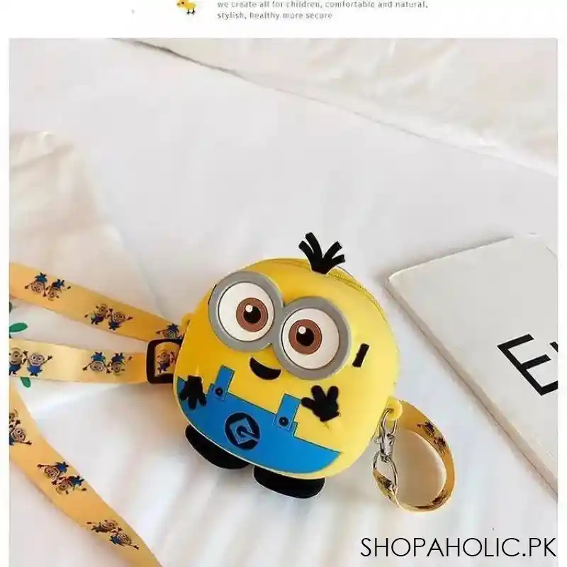 cartoon characters silicone mini cross body bags image3