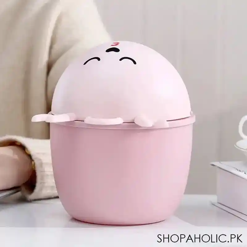 cartoon flip top trash can image3