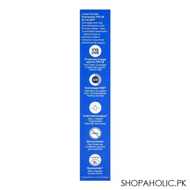 CeraVe AM/Jour Oil-Free Facial Moisturizing Lotion With SPF-30, 89ml - Image 3