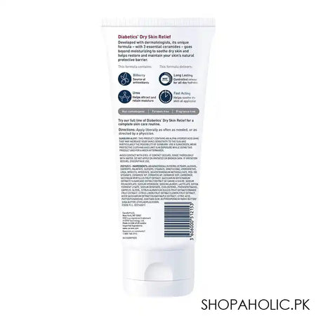 CeraVe Diabetics Dry Skin Relief Moisturising Cream, 236ml - Image 3