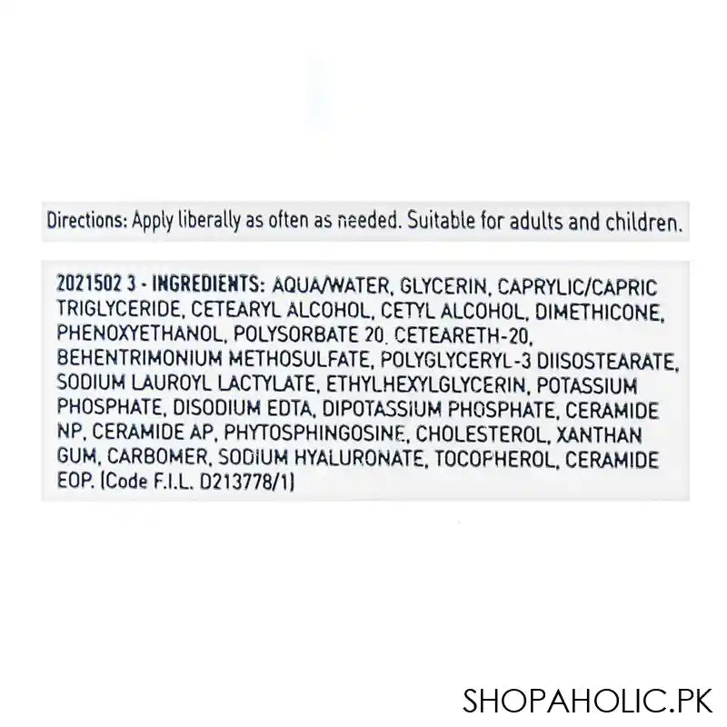 CeraVe Fragrance Free Moisturising Lotion, Dry To Very Dry Skin, 236ml - Image 3