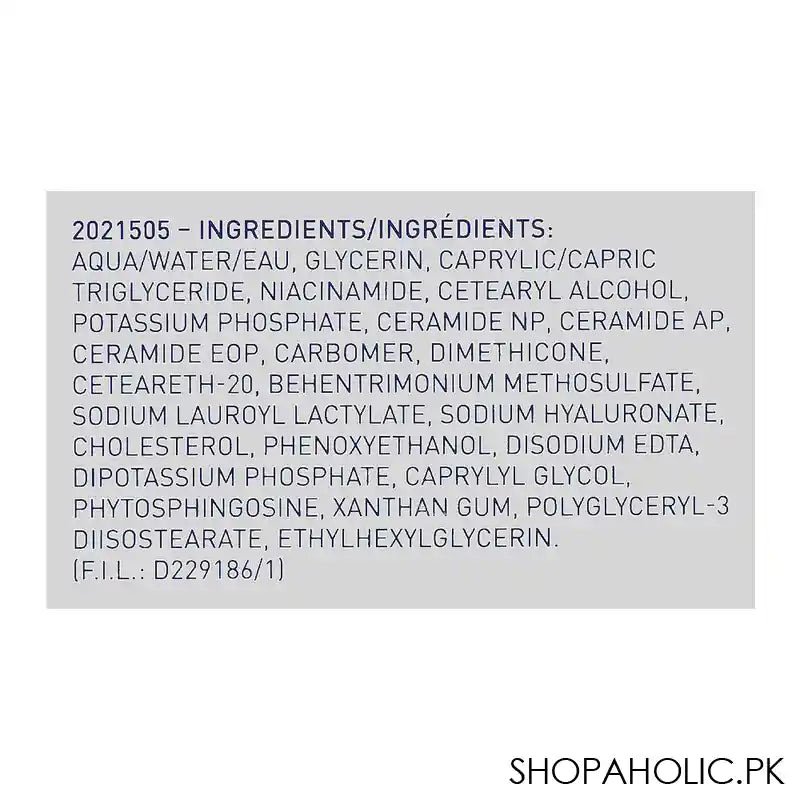 CeraVe PM/Nuit Facial Moisturizing Lotion With Hyaluronic Acid, Ceramides & Niacinamide, Oil-Free, 89ml - Image 4