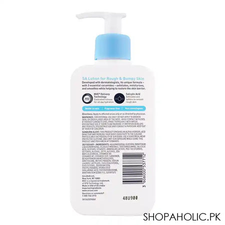 CeraVe SA Lotion For Rough & Bumpy Skin, 237ml - Image 2