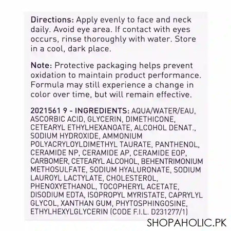CeraVe Skin Renewing Vitamin C Serum, 30ml - Image 4