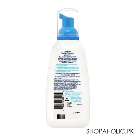 cetaphil gentle foaming cleanser, all skin types, 236ml image2