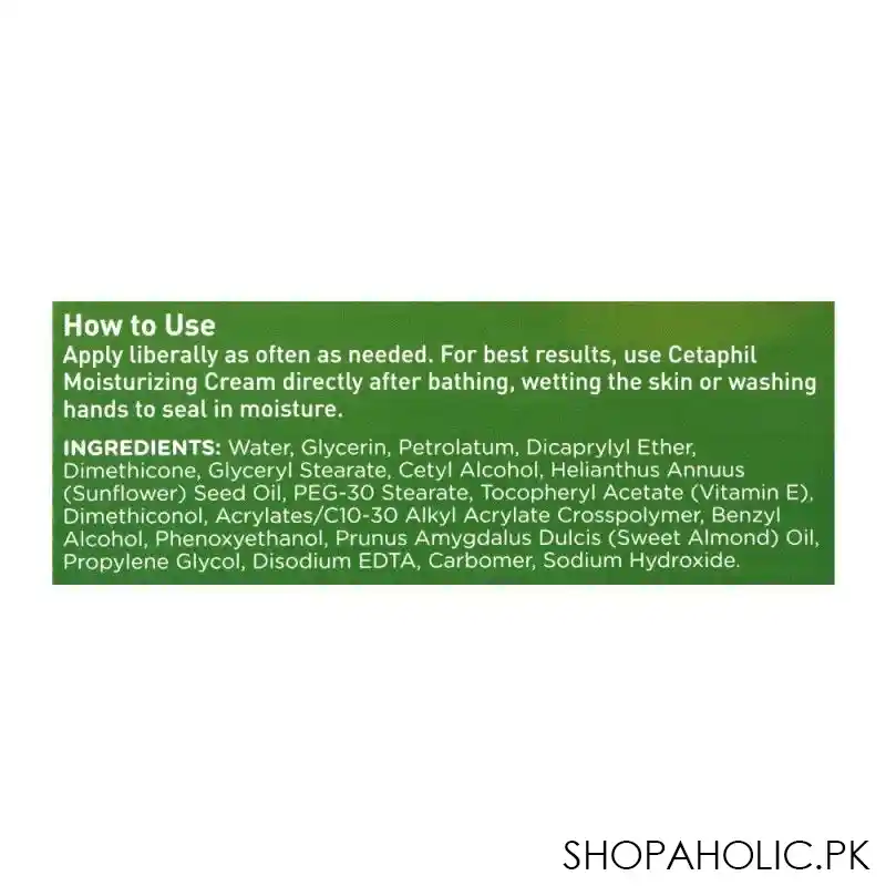 cetaphil moisturizing cream, 566g+250g pack image4