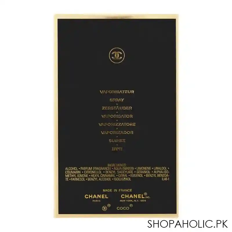 chanel coco noir eau de parfum, fragrance for women, 100ml image3