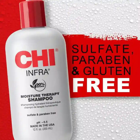 CHI Infra Shampoo, Sulfate & Paraben Free, For All Hair Types, 355ml