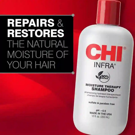 CHI Infra Shampoo, Sulfate & Paraben Free, For All Hair Types, 355ml