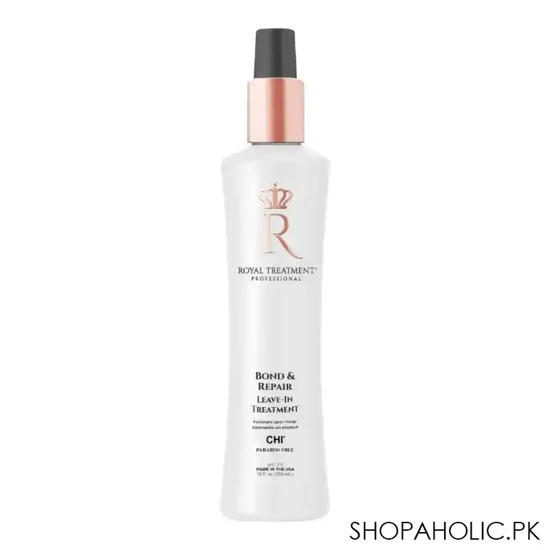 chi royal treatment bond & repair paraben free leave in treatment, 177ml main image