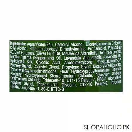 CHI Tea Tree Oil 92% Natural Paraben Free Conditioner, Paraben-Free, 739ml - Image 3