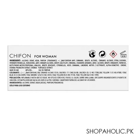 chifon pour femme emper edp, fragrance for women, 100ml image4