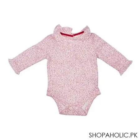 children's clothing romper set, dark red/grey/floral red, 3 pack, 393214 main image