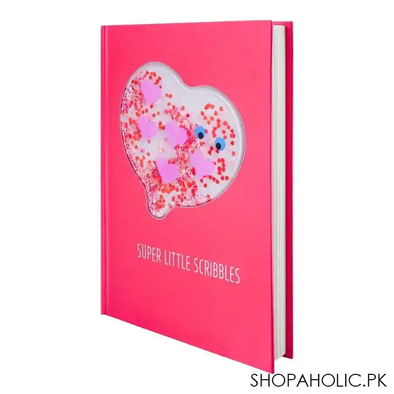 children's diary, super little scribbles, red, fd 02 main image