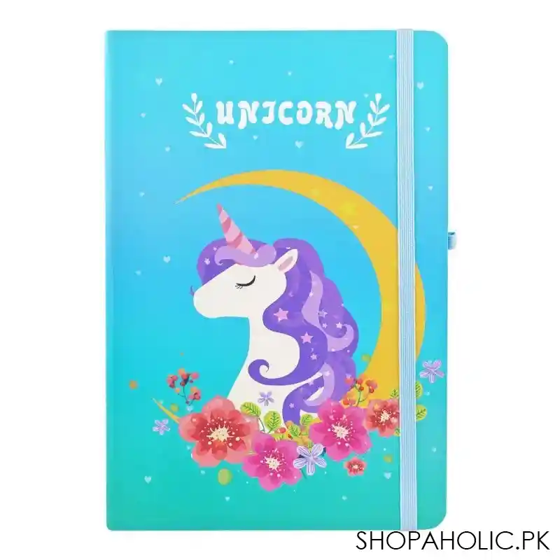 children's diary, unicorn/blue, fd 06 image2