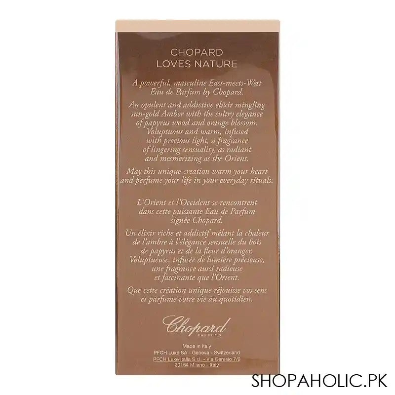 Chopard Amber Malaki, Eau de Parfum, For Women & Men, 80ml - Image 2