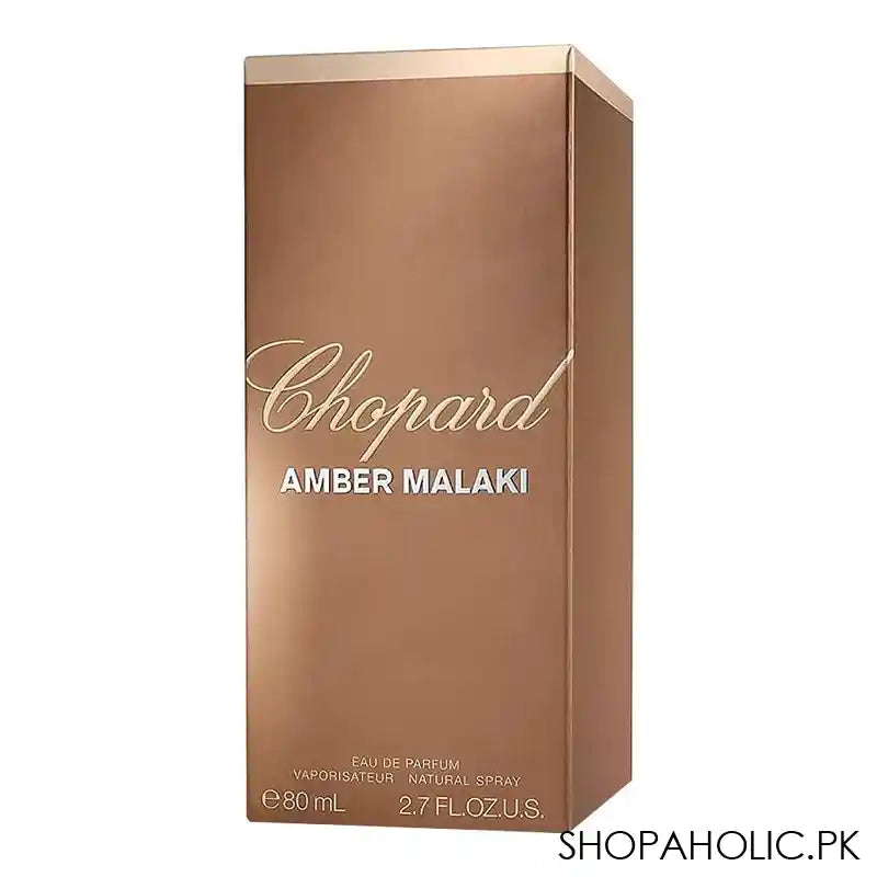 Chopard Amber Malaki, Eau de Parfum, For Women & Men, 80ml - Image 3