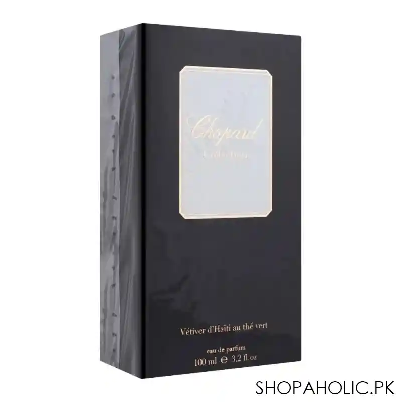 chopard vetiver d'haiti au the vert eau de parfum, fragrance for men & women, 100ml image2