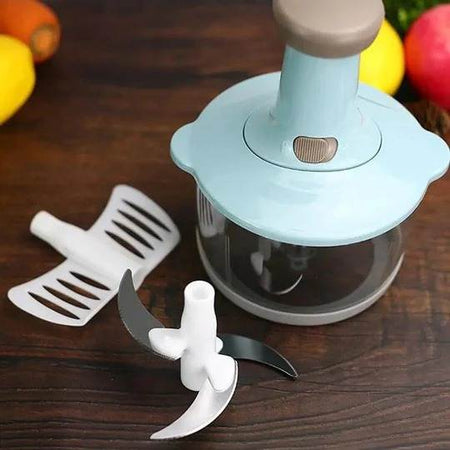 Manual Hand Press Chopper 1.5L
