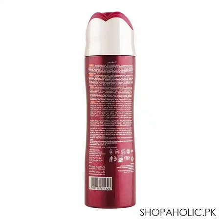 chris adams active woman pour femme deodorant body spray, for women, 200ml image2