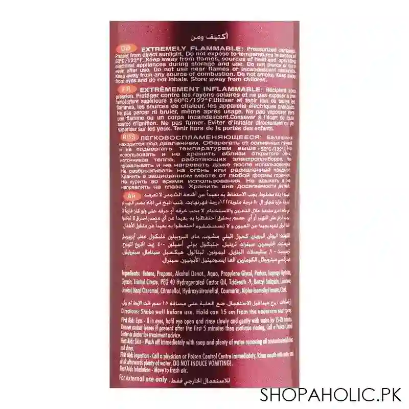 chris adams active woman pour femme deodorant body spray, for women, 200ml image3