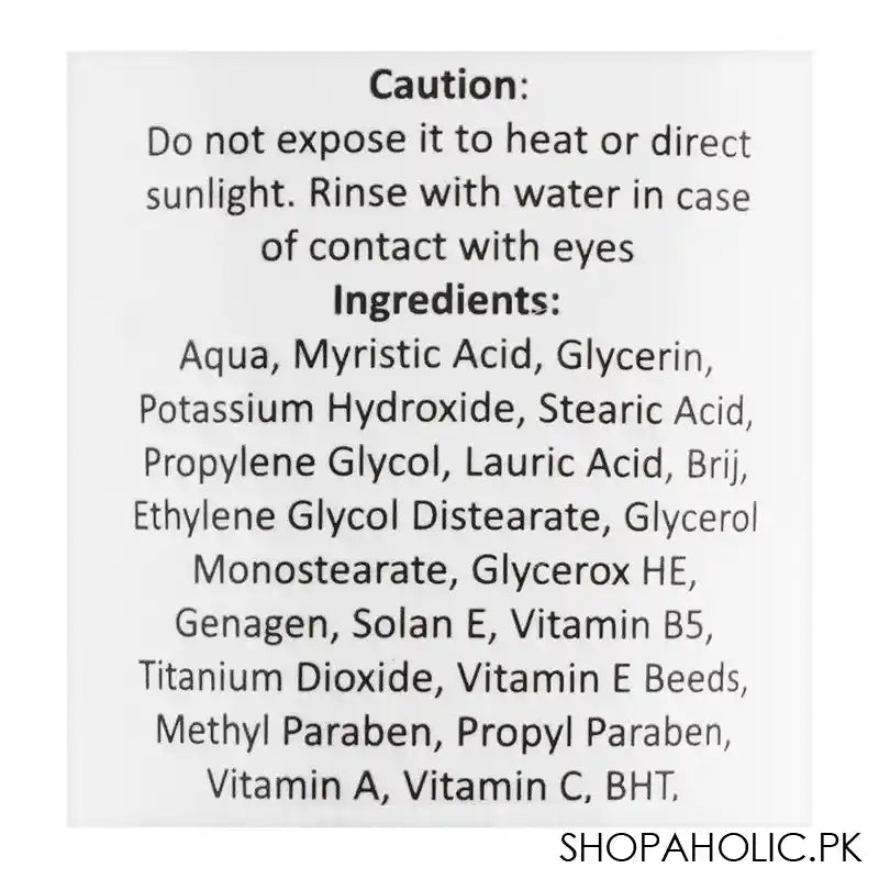 Christine Healthy Glow Vitamins Booster Anti Aging Face Wash, For All Skin Types, 110ml - Image 3