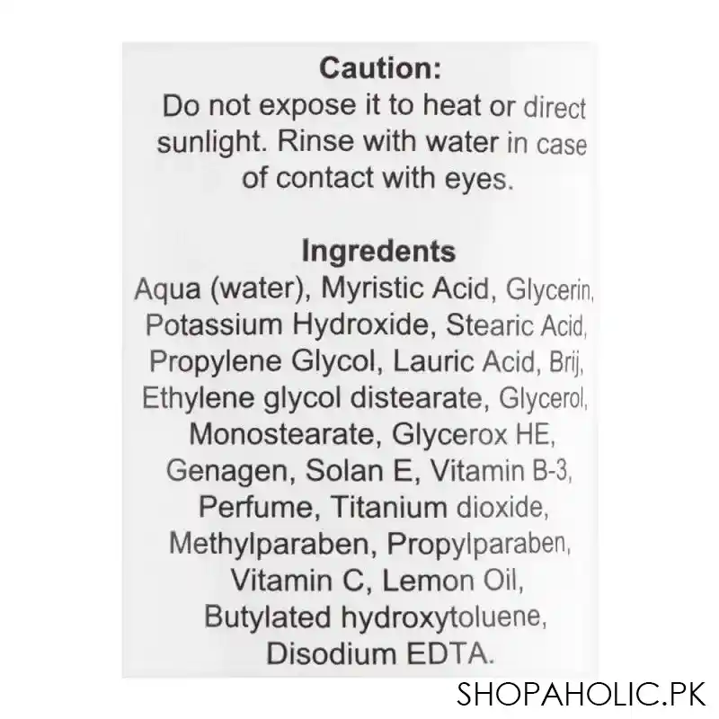 christine lemon extract oil control face wash, reduces acne scars, 110ml image3