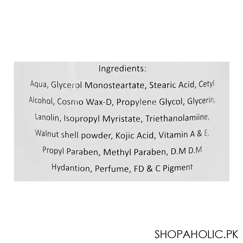 Christine White Glow Scrub, Whitens & Lightens Your Skin, Even Out Complexion, All Skin Types 150g - Image 3