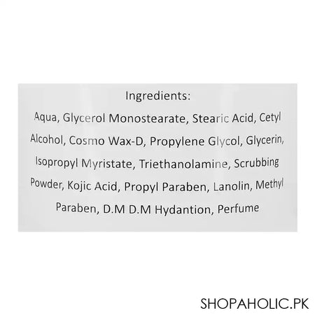 Christine White Glow Skin Polish, Removes Dark Spots, Dead Skin & Anti Tanning, All Skin Types, 150g - Image 3