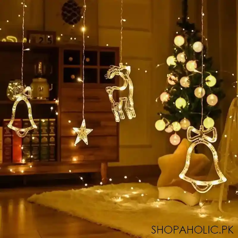 christmas garland outdoor string lights image2