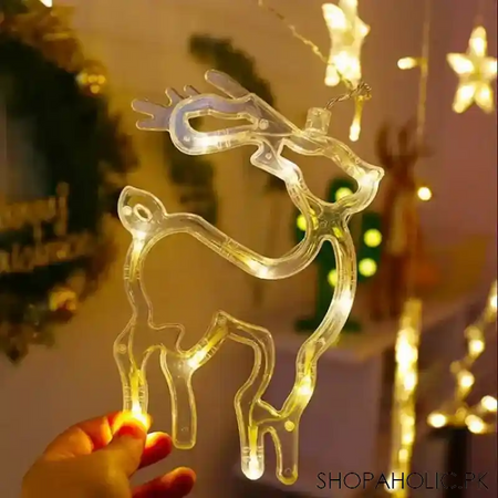 christmas garland outdoor string lights image5