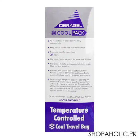 Cibragel Insulin & Medicine, Cool Travel Bag - Image 4
