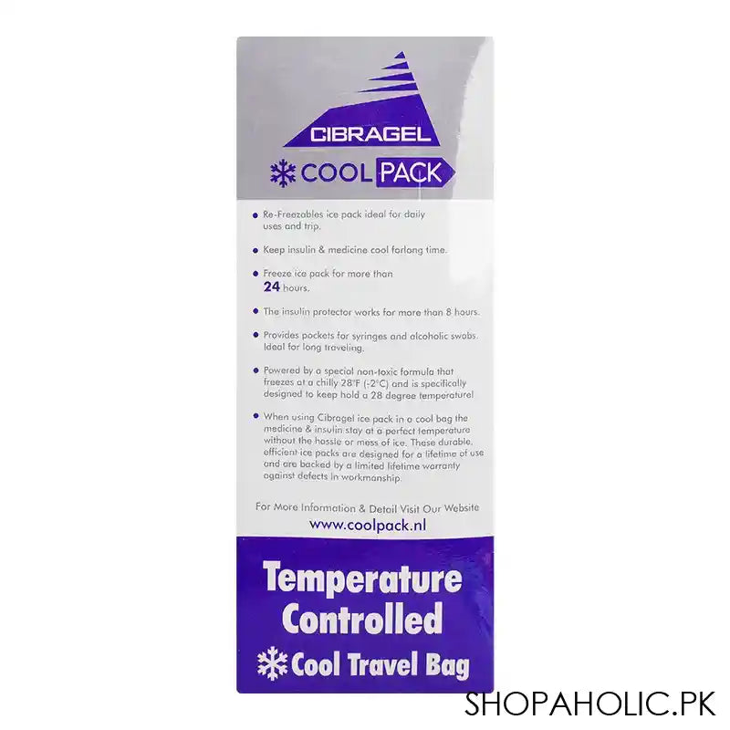 Cibragel Insulin & Medicine, Cool Travel Bag - Image 4