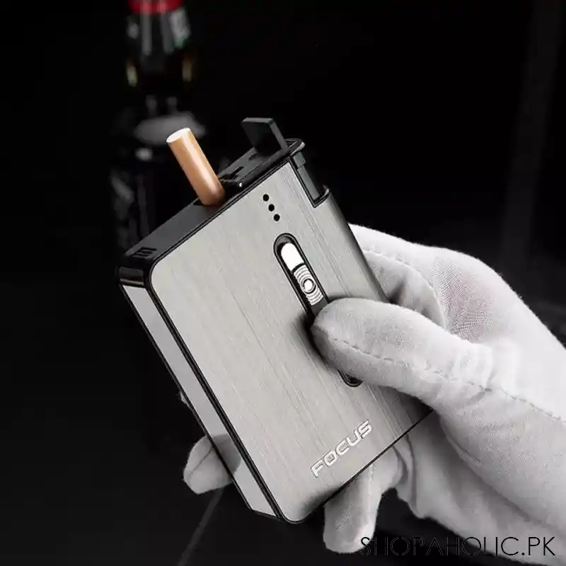 cigarette case dispenser with refillable lighter image4