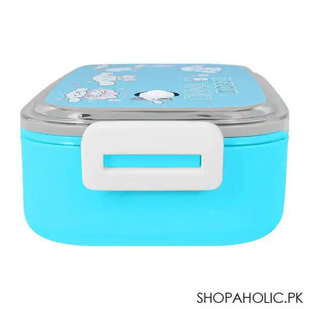 Cinnamoroll Plastic Lunch Box, Sky Blue, 6.5in (H) x 3.3in (W) x 1.6in (D), Tq29-3 - Image 3