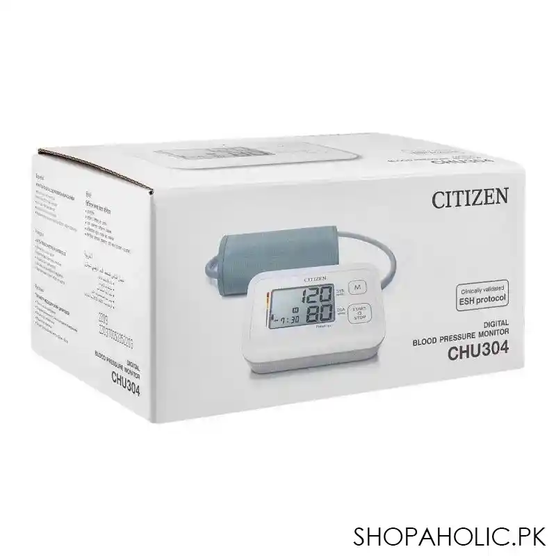 citizen digital blood pressure monitor, chu304 image2