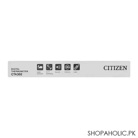 citizen digital thermometer, cta 302 image3