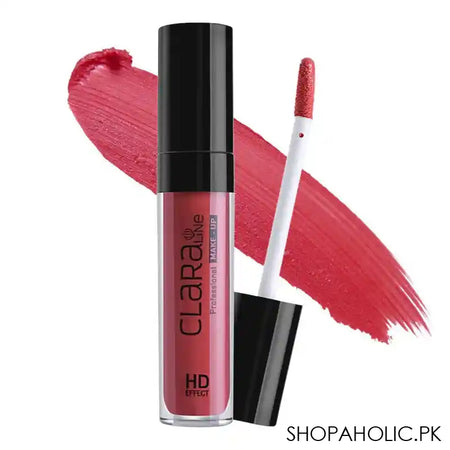 Claraline Professional HD Effect Kiss Proof Matte Lip Cream, 416 - Main Image