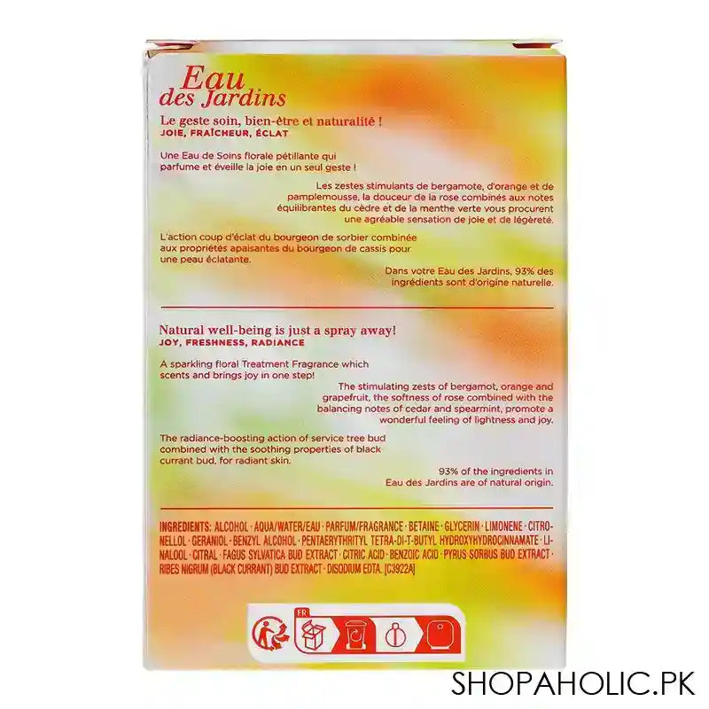 Clarins Eau Des Jardins Eau De Soins Treatment Fragrance, 50ml - Image 2