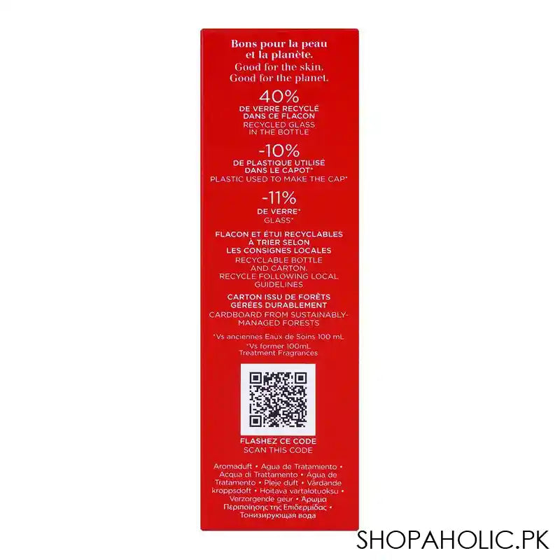 Clarins Eau Dynamisante Treatment Fragrance, Eau De Soins, 100ml - Image 5