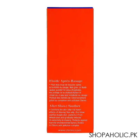 Clarins Men Fluide After Shave Soother, After Shaving, 75ml - Image 3