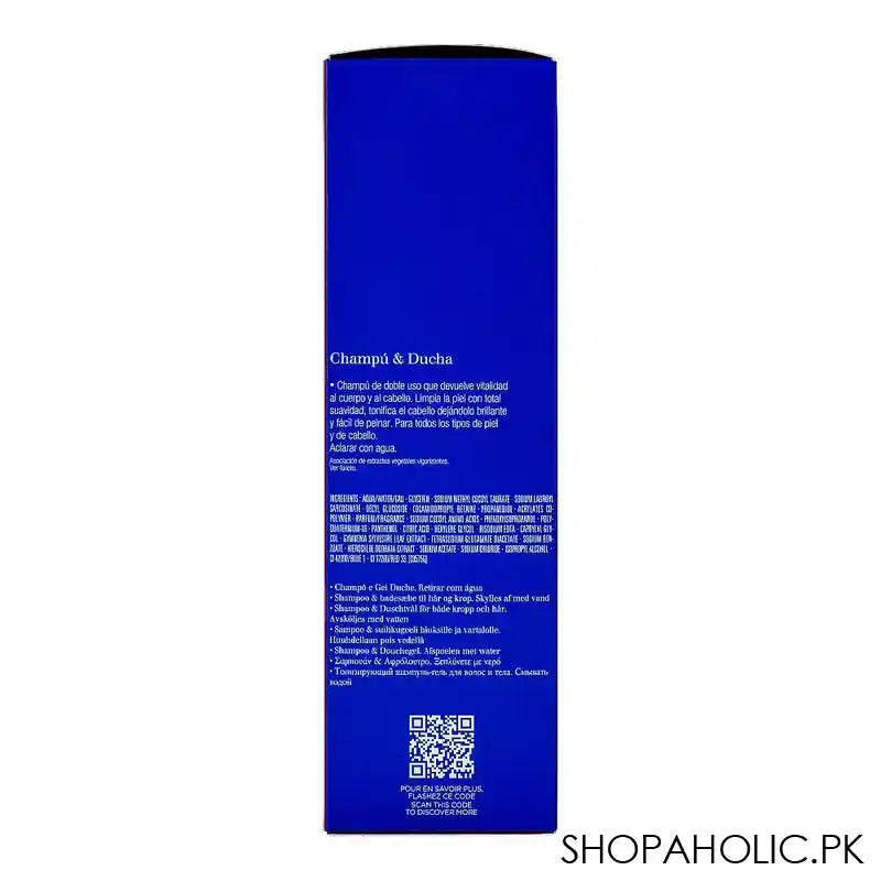 Clarins Men Shampooing Douche, Shampoo & Shower, 200ml - Image 4