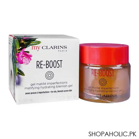 Clarins My Clarins, Re-Boost Mattifying Hydrating Blemish Gel, 50ml - Main Image