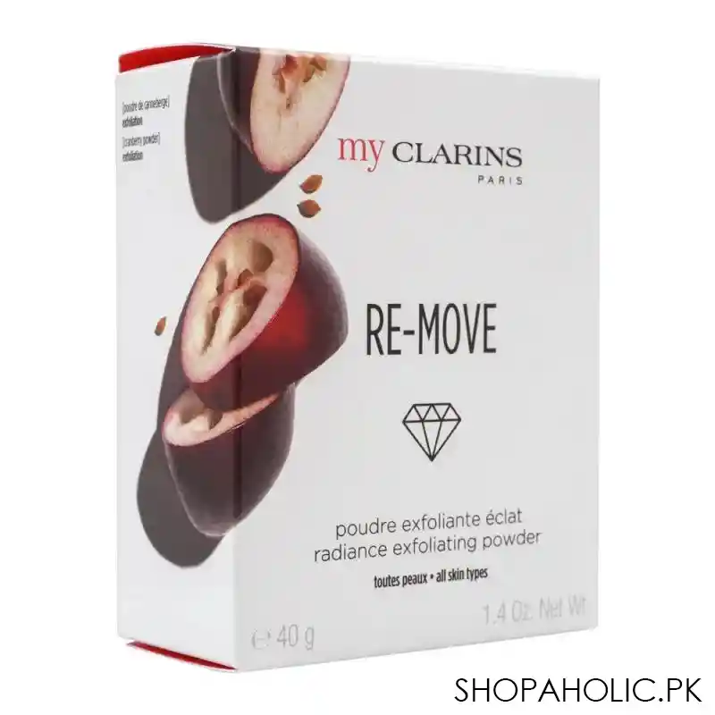clarins my clarins re move radiance exfoliating powder, 40g image2