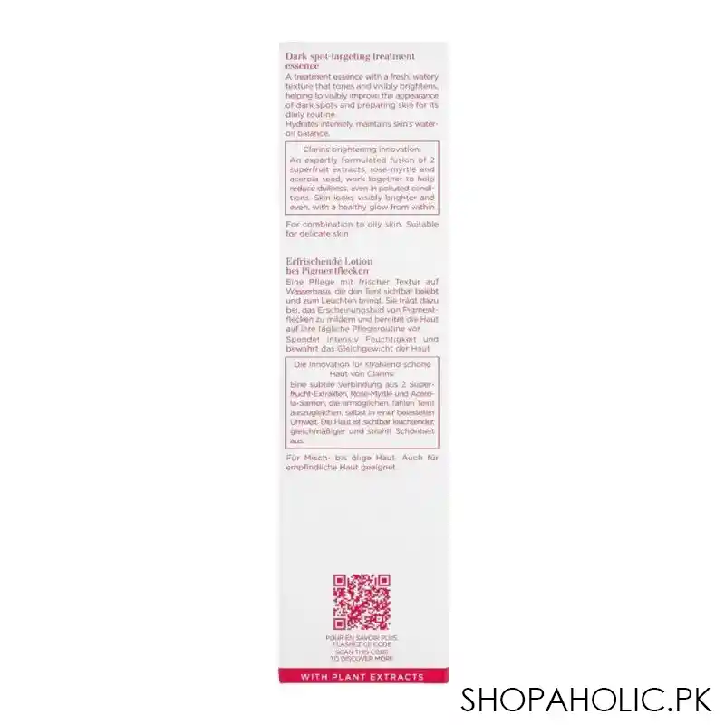 clarins paris bright plus dark sport targeting treatment essence, 200ml image3