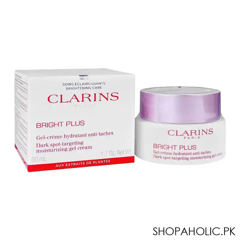 Clarins Paris Bright Plus, Dark Spot Targeting Moisturizing Gel Cream, 50ml - Main Image