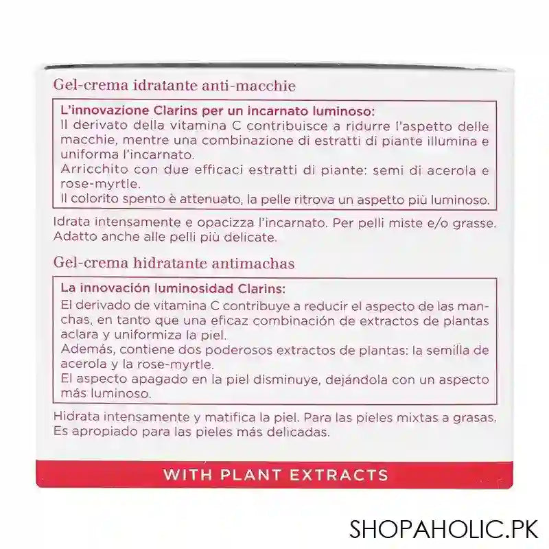 Clarins Paris Bright Plus, Dark Spot Targeting Moisturizing Gel Cream, 50ml - Image 5